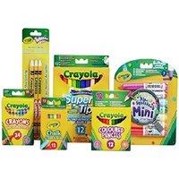 Crayola Supertips, Pencils, Crayons & Chalk Mega Bundle