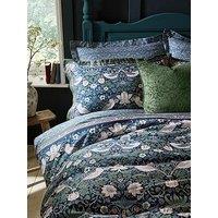 William Morris At Home Midnight Strawberrythief Oxford Pillowcase Pair