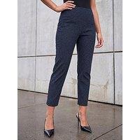 Roman Jacquard Stretch Trouser