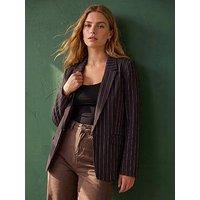 Roman Mini Pin Stripe Jacket