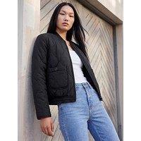 Roman Quilted Bomber Jacket