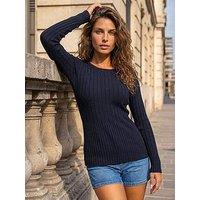 Roman Soft Ribbed Knit Top