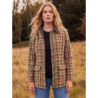Roman Petite Check Coat