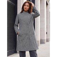 Roman Funnel Neck Coat