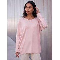 Roman Lace Back V-Neck Poncho