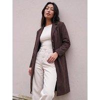 Roman Petite Faux Suede Jacket