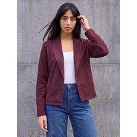 Roman Petite Faux Suede Jacket