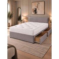 Aspire Essentials Bed Base & Firm Mattress Set - Ks 4D