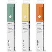 Cricut Iron-On (12 In X 24 In) Eucalyptus, Butter Yellow, Orange Spice