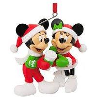 Hallmark Mickey & Minnie With Cocoa
