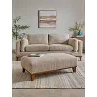 The Very Collection Chiswick Fabric 3 Seater Sofa + Footstool Set (Buy & Save!)
