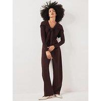 Mint Velvet Barrel Formal Trousers - Red