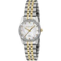 Radley Womens Stone Set Two-Tone Bracelet Watch - Silver