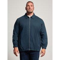 Badrhino Harrington Twill Jacket - Blue