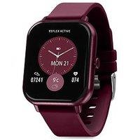 Reflex Active Nexus Lite Berry Silicone Strap Smart Watch