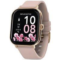 Reflex Active Nexus Pink Silicone Strap Smart Watch