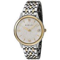 Radley Ladies Silver & Gold Plated Round Stainless Steel Bracelet Watch