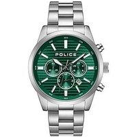 Police Tangle Silver Bracelet Watch