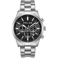 Police Tangle Silver Bracelet Watch