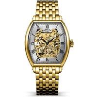 Rotary Men'S 1895 Automatic Gold Plated Stainless Steel Bracelet Watch - Gold