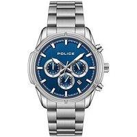 Police Flair Silver Bracelet Watch