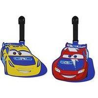 Disney Cars 2 Pcs Disney'S Cars Lugagge Tags Set