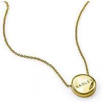 Radley 18Ct Gold Plated Disc Necklace