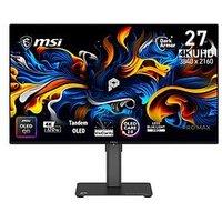 Msi Pro Max 271Upx12G 27 Inch, Qd-Oled, 4K Uhd, 120Hz, Nvidia G-Sync Compatible, Amd Freesync Premium Pro Monitor