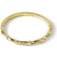 Radley 18Ct Gold Plated Twisted Bangle