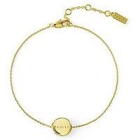 Radley 18Ct Gold Plated Disc Bracelet
