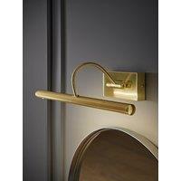 Valuelights Alana Brushed Gold Ip44 Integrated Led Wall Light 4000K