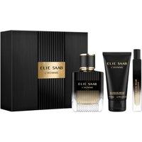 Elie Saab Lhomme Edp 100Ml + 75Ml Showel Gel + Edp 10Ml Pen Spray Gift Set