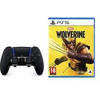 Playstation Marvel'S Wolverine & Playstation 5 & Dualsense Edge Wireless Controller - Midnight Black