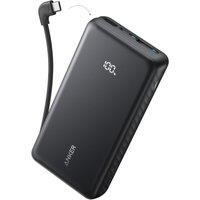 Anker Anker Zolo Power Bank, 20,000Mah Portable Charger 22.5W Output With Built-In Usb-C Cable