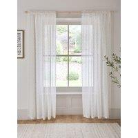 The Very Collection Hanoi Sheer Curtain Panel Pair 55X72