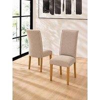 Julian Bowen Set Of 2 Valencia Dining Chairs