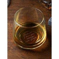 The Personalised Memento Company Personalised Base Engraved Secret Message Tumbler