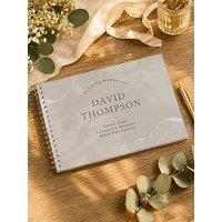 The Personalised Memento Company Personalised Memorial Guest Book