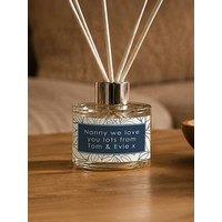 The Personalised Memento Company Personalised Blue Leaf Diffuser