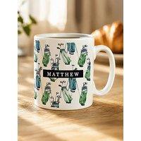 The Personalised Memento Company Personalised Golf Bag Mug