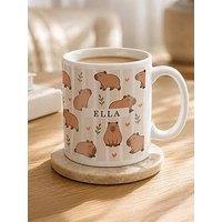 The Personalised Memento Company Personalised Capybara Mug