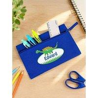 The Personalised Memento Company Personalised Dinosaur Pencil Case