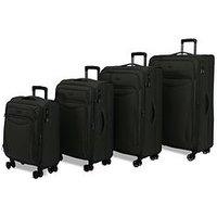 Rock Luggage Vitality 4Pc Set Khaki Suitcase