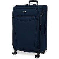 Rock Luggage Vitality Large Navy Suitcase