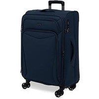 Rock Luggage Vitality Medium Navy Suitcase