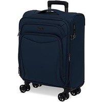 Rock Luggage Vitality Cabin Navy Suitcase