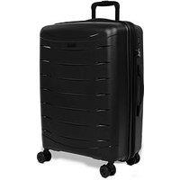 Rock Luggage Resilient Medium Black Suitcase
