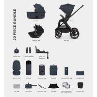 Venicci Upline 3 Hunter - 4In1 Bundle Tiago Black Car Seat And 360 Base - Navy