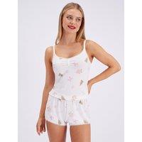 Boux Avenue Womens Gingerbread Supersoft Cami Set - White