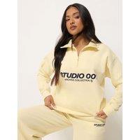 Pixiegirl Petite Studio 001 Funnel Zip Sweatshirt